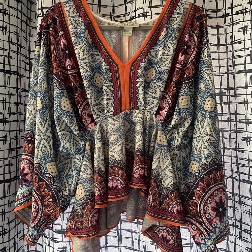 Flying tomato boho top